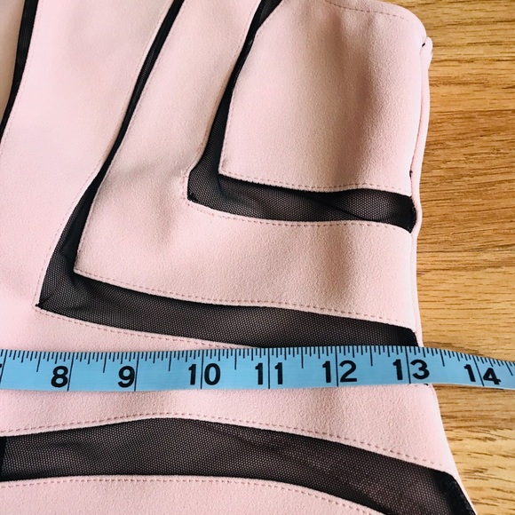 NWOT Baby pink A-line dainty but sexy dress - Picture 5 of 7